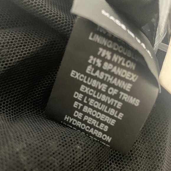 Anna Sui Sequin Pencil Skirt XS Black Plaid Anthropologie - Picture 16 of 16